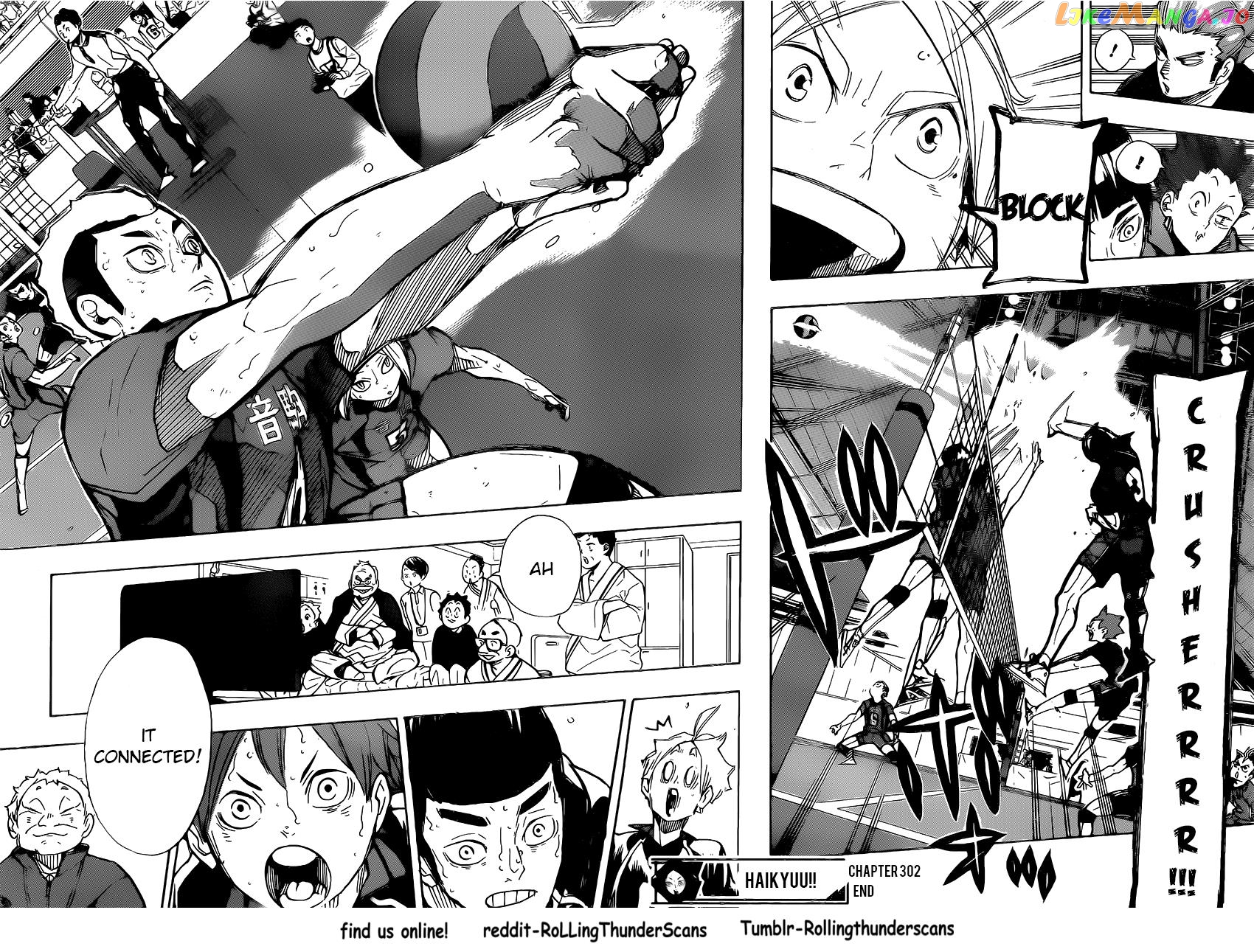 Haikyuu!!, Chapter 302 image 18